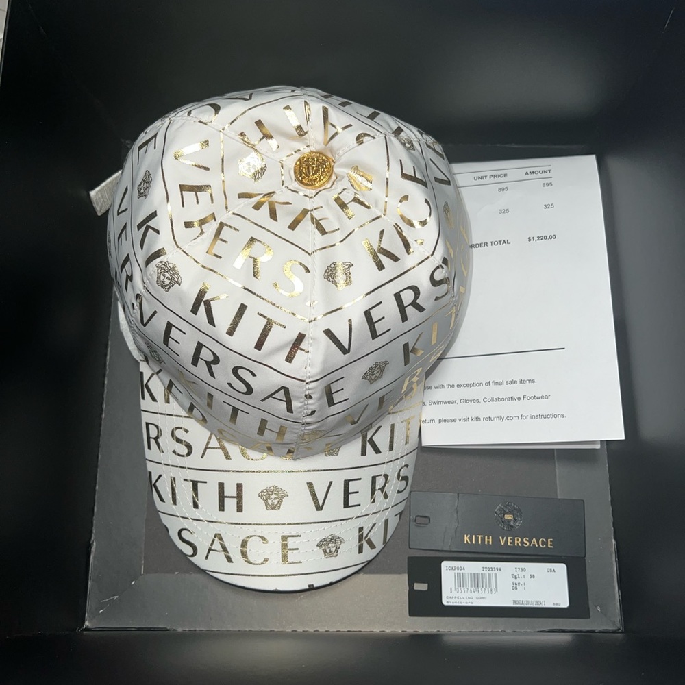 Versace x Kith Cap